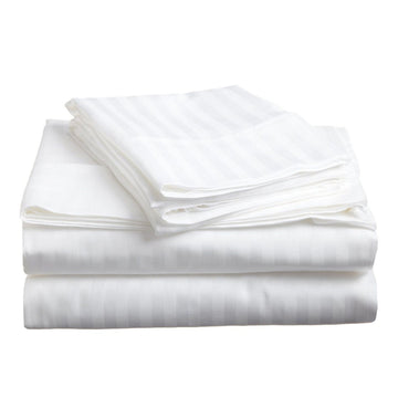 Microfibre sheet set - Queen white