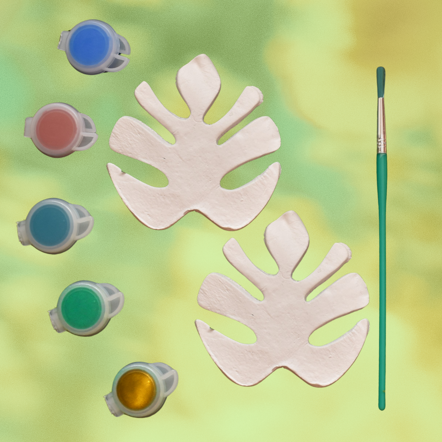 Monstera Leaf Paint By Numbers Kit