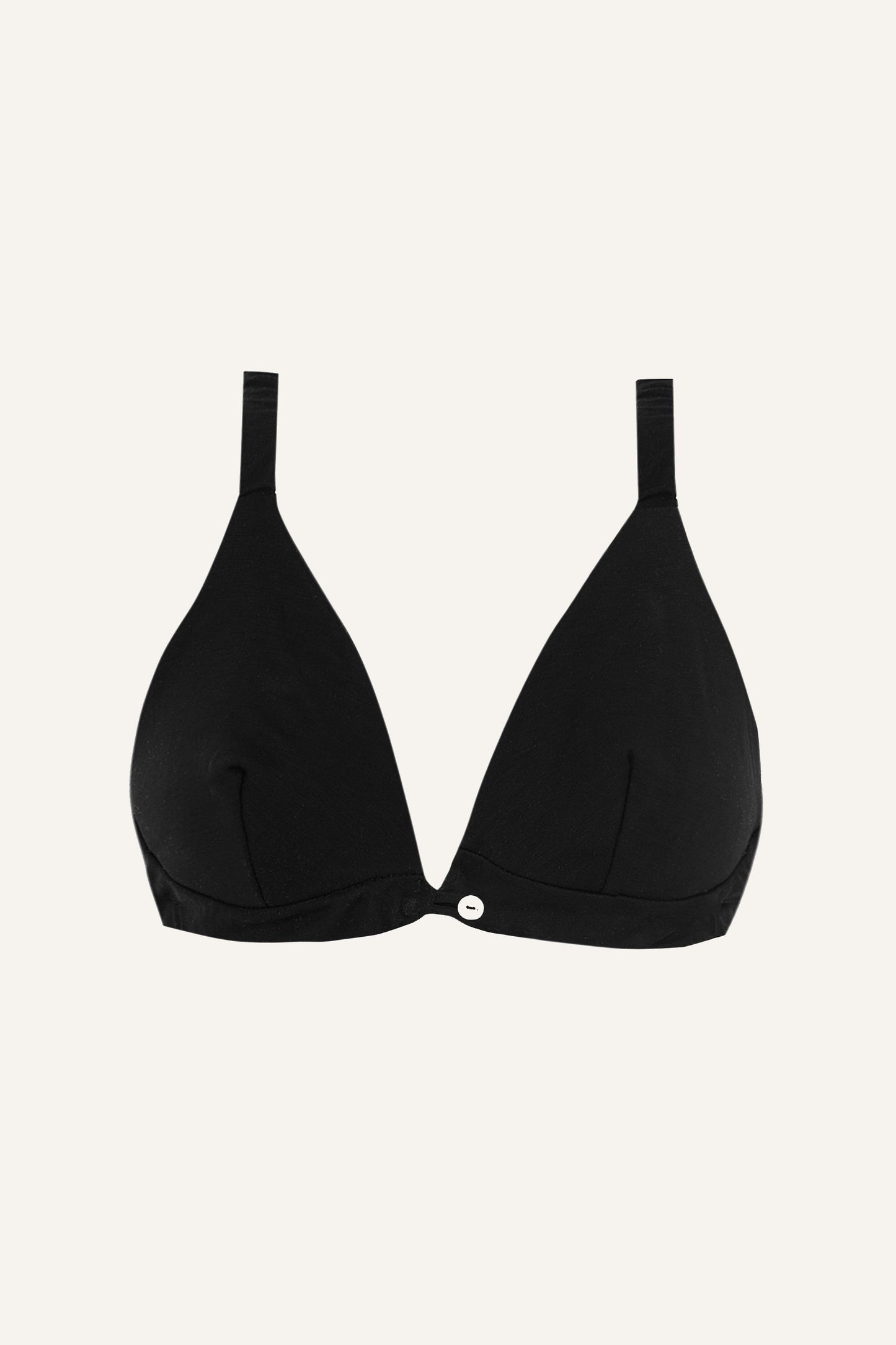 Seacell Front-Open Bra – Black