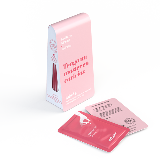 Organic and vegan massage oil